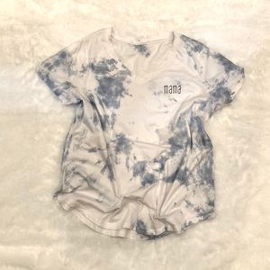 Tie dye mama t- shirt